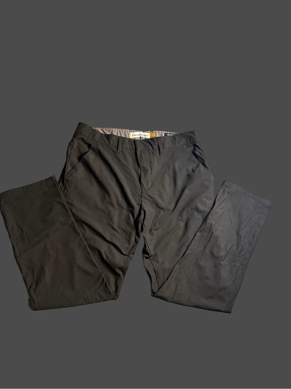 Tailor Vintage Black Men's Dress Pants